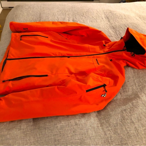 PEAK PERFORMANCE - MAROON LONG INSULATED 2L JACKET MEN - Picture 4 of 4